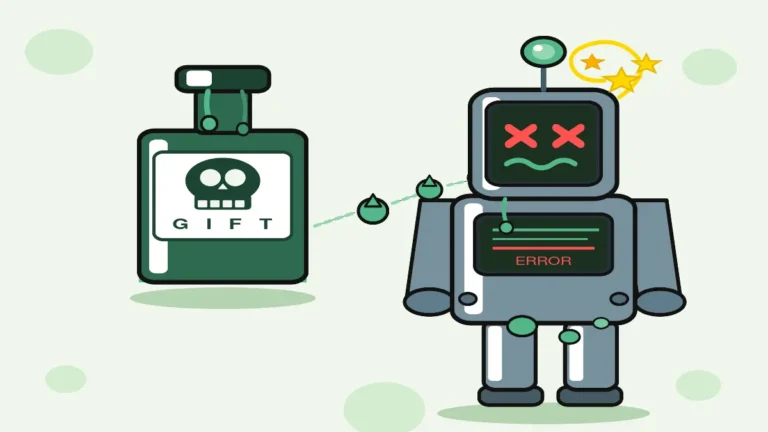 Robot som tagit AI-gift